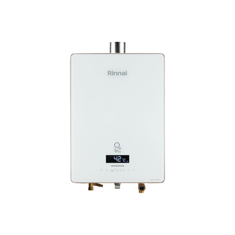 Rinnai 林內 RUA-UC1628WF|水量伺服器|16公升 鏡面款智能控溫熱水器