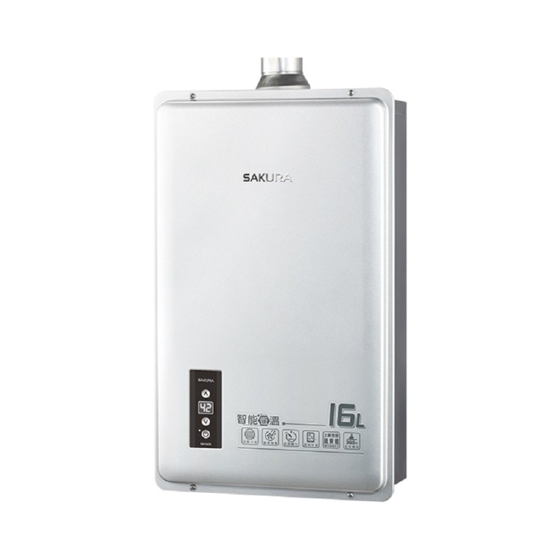 SAKURA 櫻花 DH1605|16公升 智能控溫熱水器